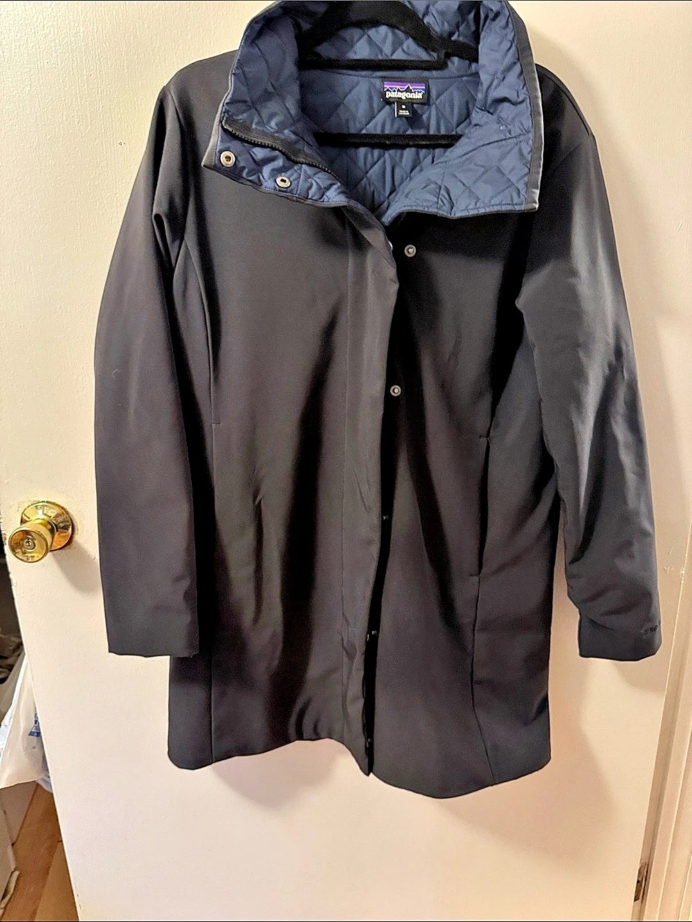 Patagonia Black Coat Size Medium Like New